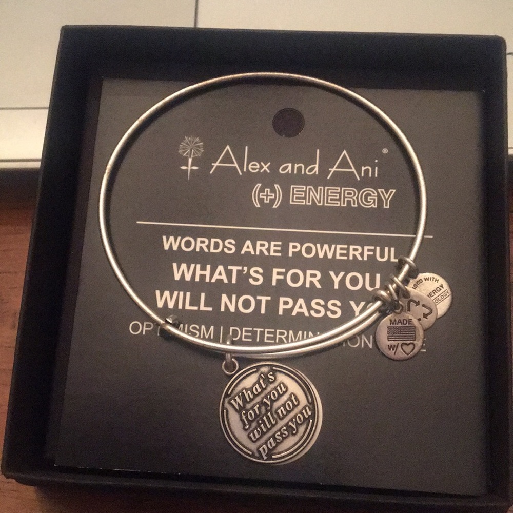 “What is for you will not pass you” bracelet